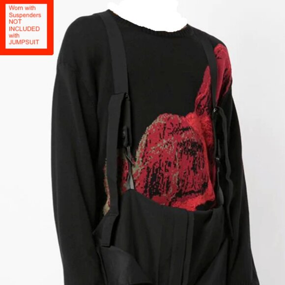 Yohji Yamamoto Pour Homme Convertible Coverall Jumpsuit - Picture 5 of 12